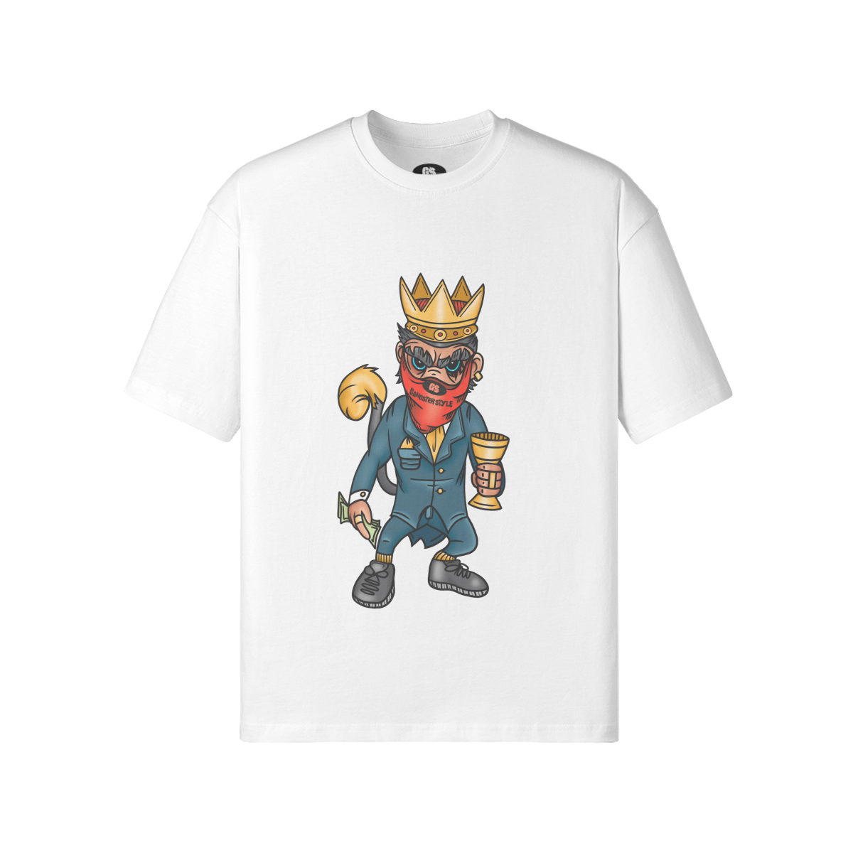 Camiseta Mono Gangster Style 4 Colores