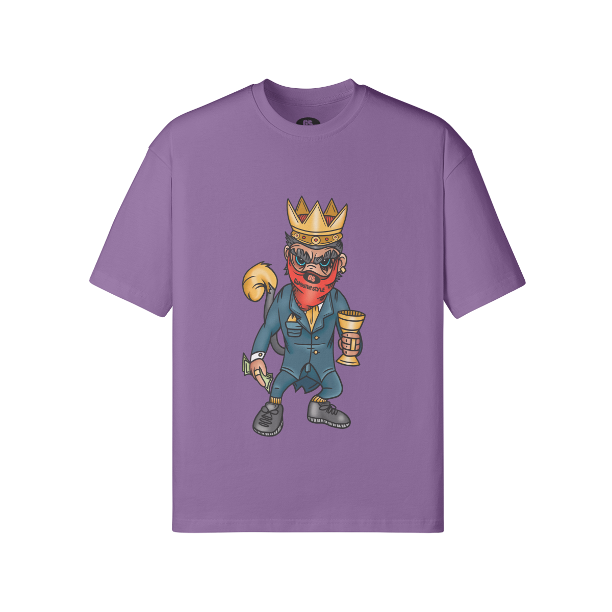 Camiseta Mono Gangster Style 4 Colores