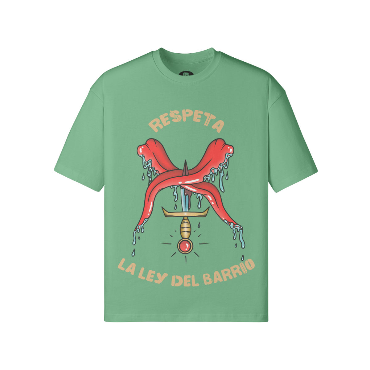 Camiseta Respeta La Ley del Barrio 9 Colores