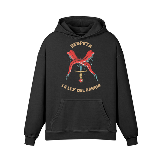 Sudadera Respeta la Ley del Barrio 6 Colores