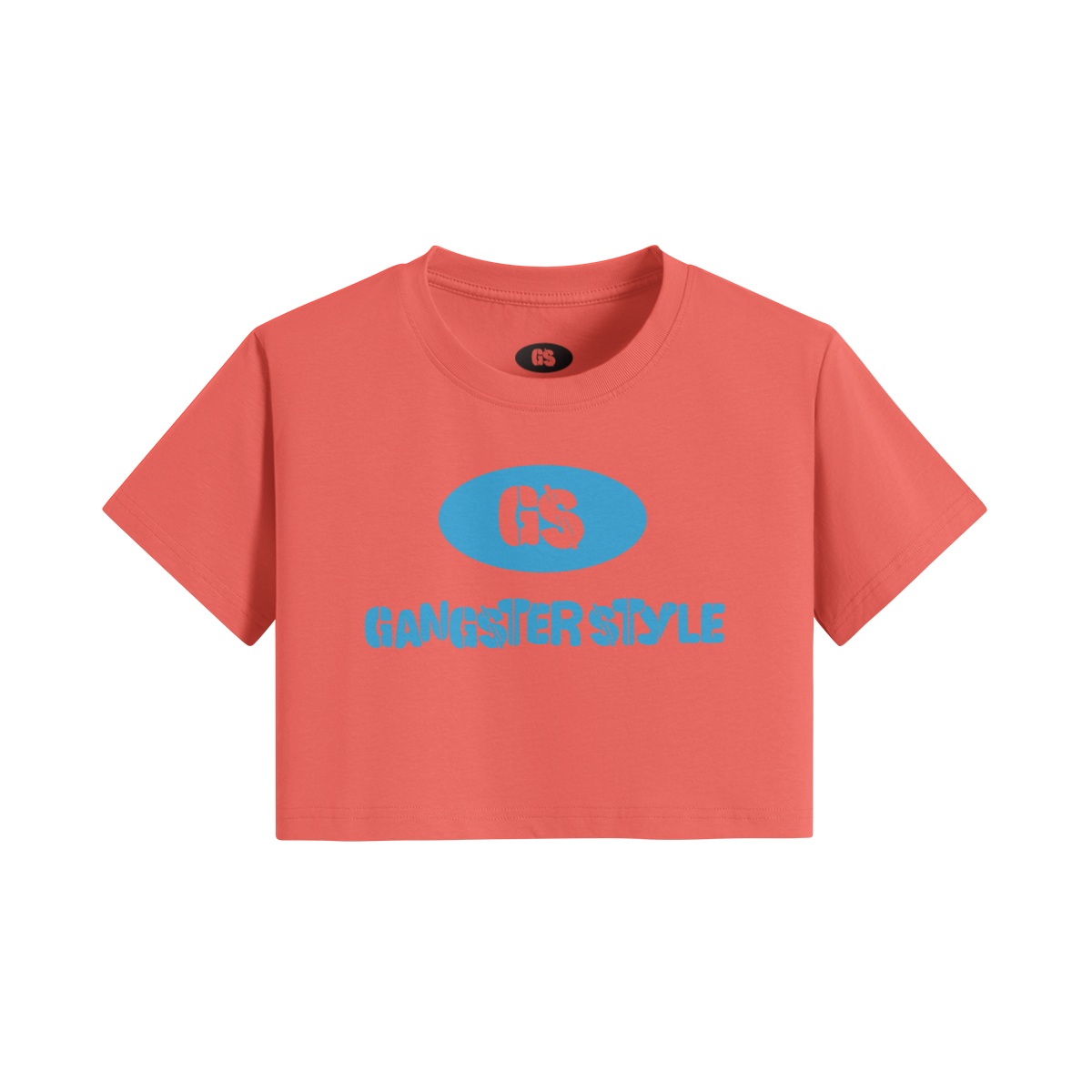 Camiseta mujer logo celeste 7 Colores